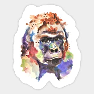 Gorilla with Attitude Sticker